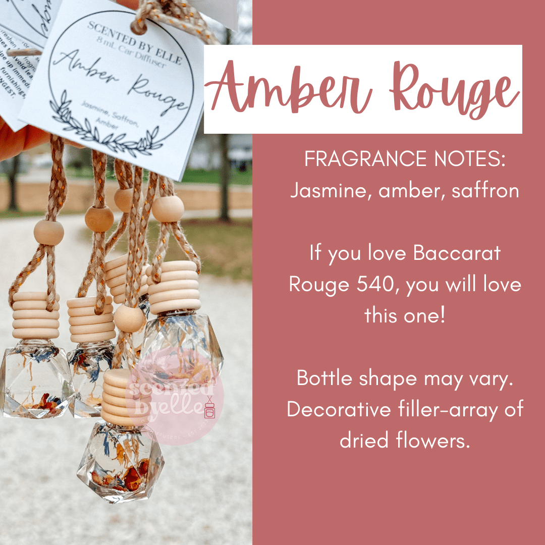 Car Diffuser: Amber Rouge - kennedy and co