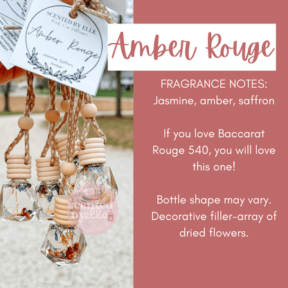 Car Diffuser: Amber Rouge - kennedy and co