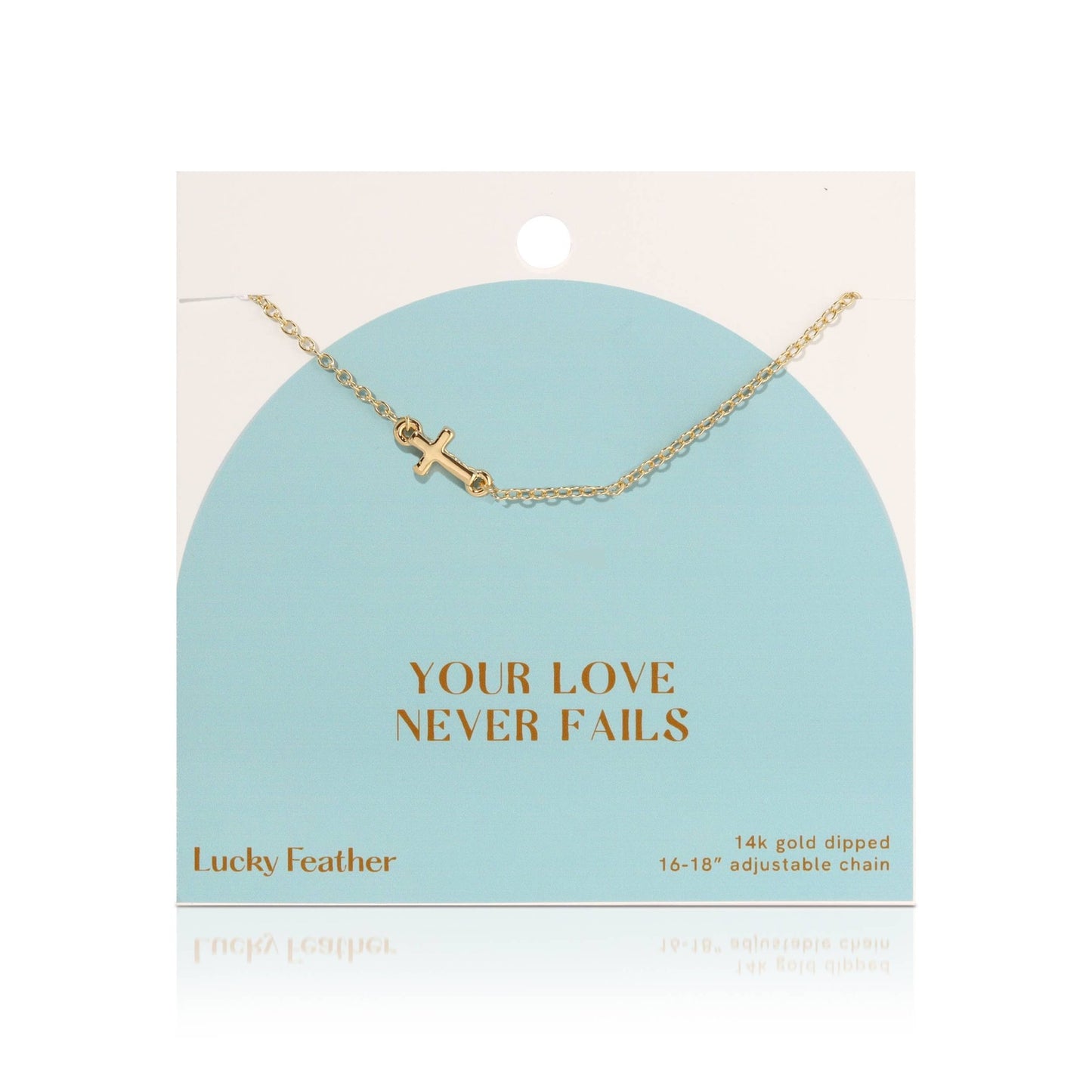 Faith Collection Necklace - Your Love Never Fails - kennedy and co
