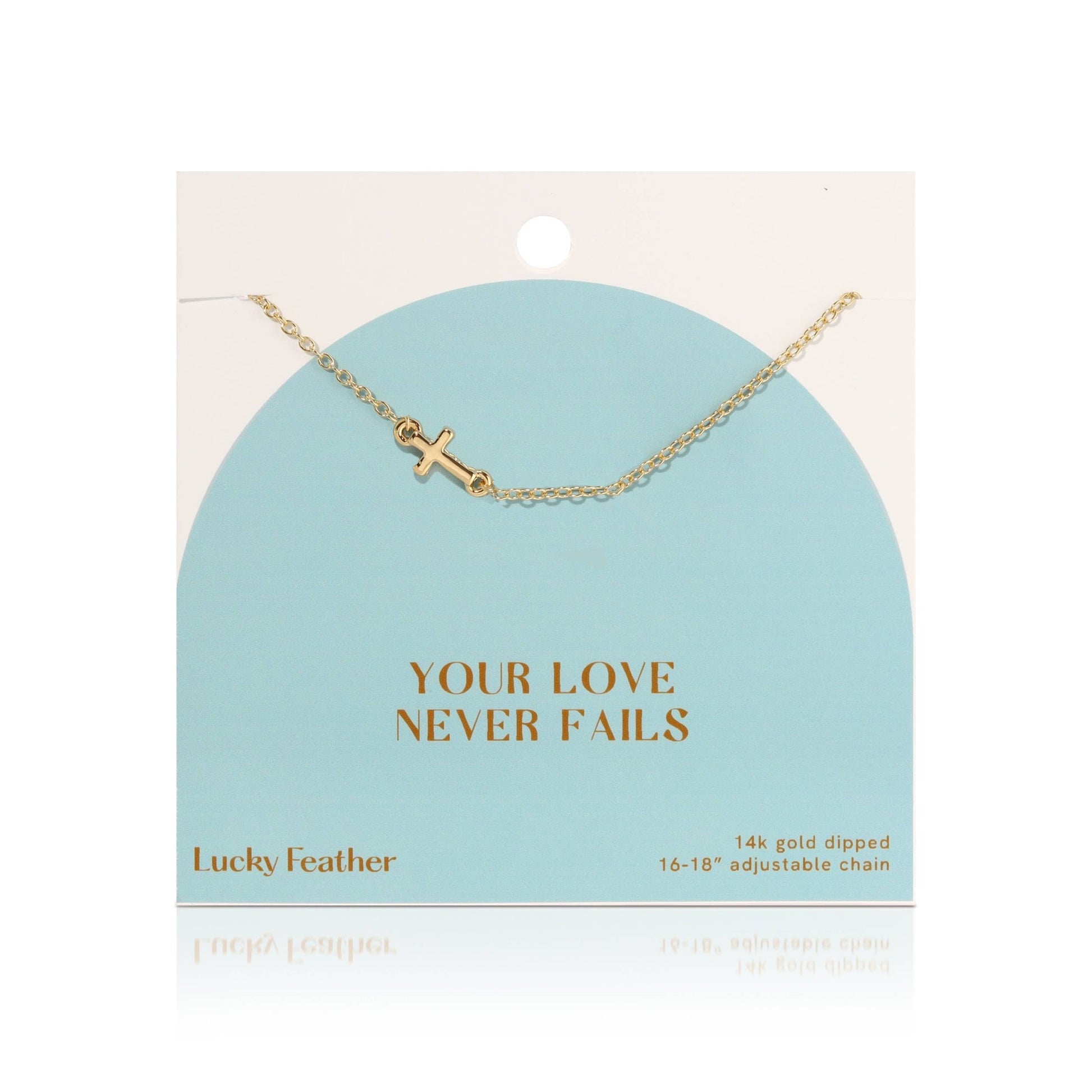 Faith Collection Necklace - Your Love Never Fails - kennedy and co