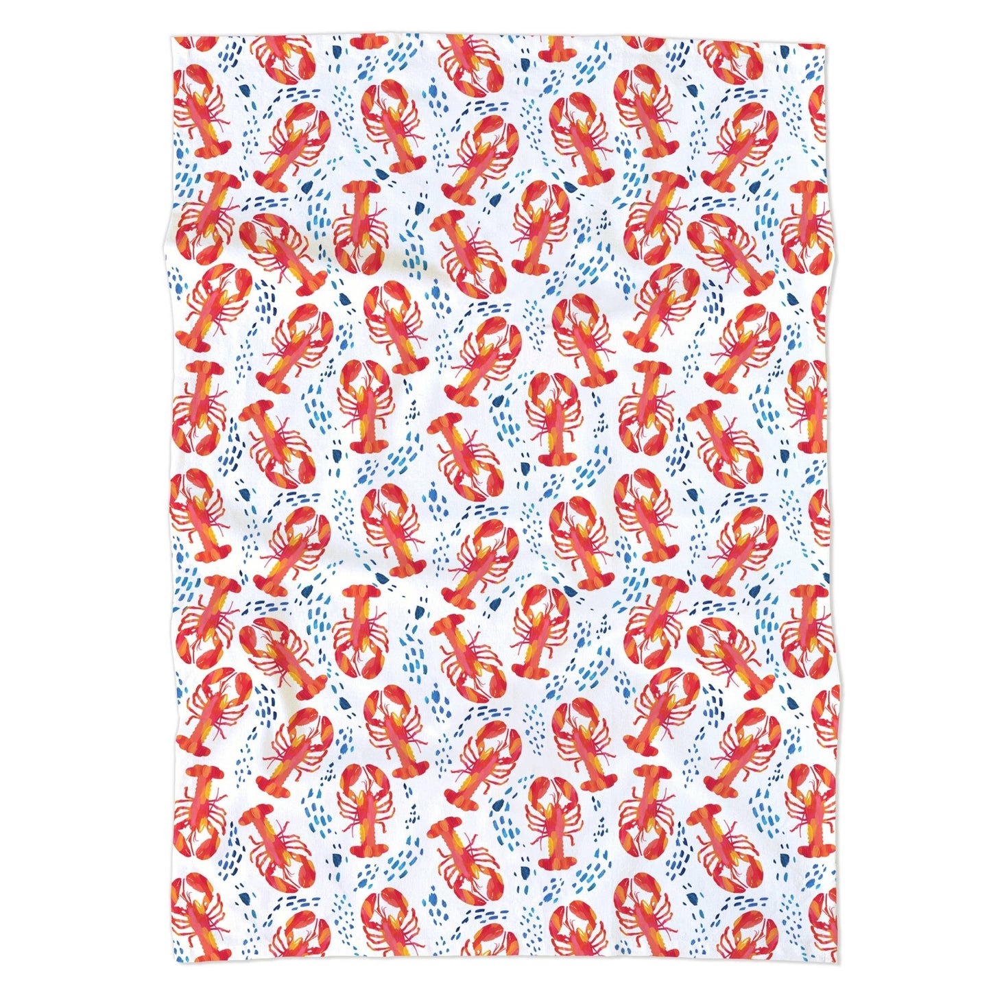 Lobster Kitchen Towel | Coastal Tea Towel - kennedy and co