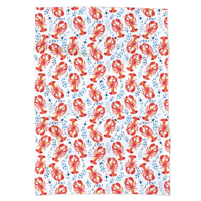 Lobster Kitchen Towel | Coastal Tea Towel - kennedy and co