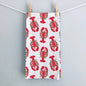 Holiday Lobsters Kitchen Tea Towel | Lobster Dish Towel - kennedy and co