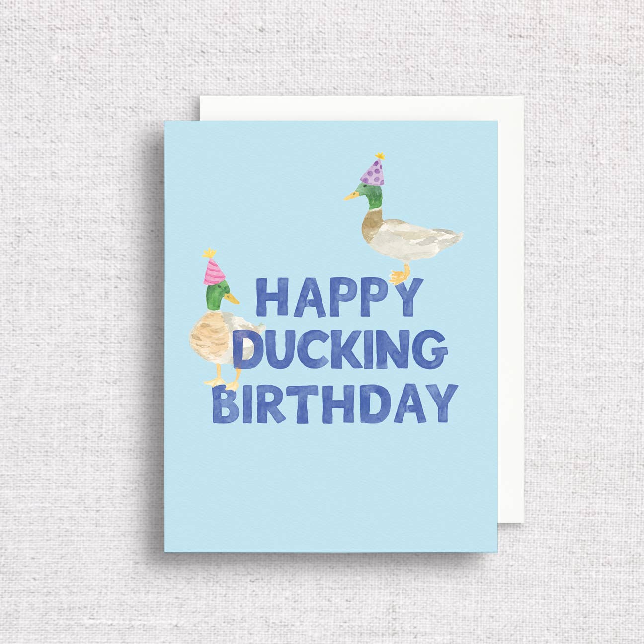 Happy Ducking Birthday Greeting Card | Birthday Pun Card - kennedy and co